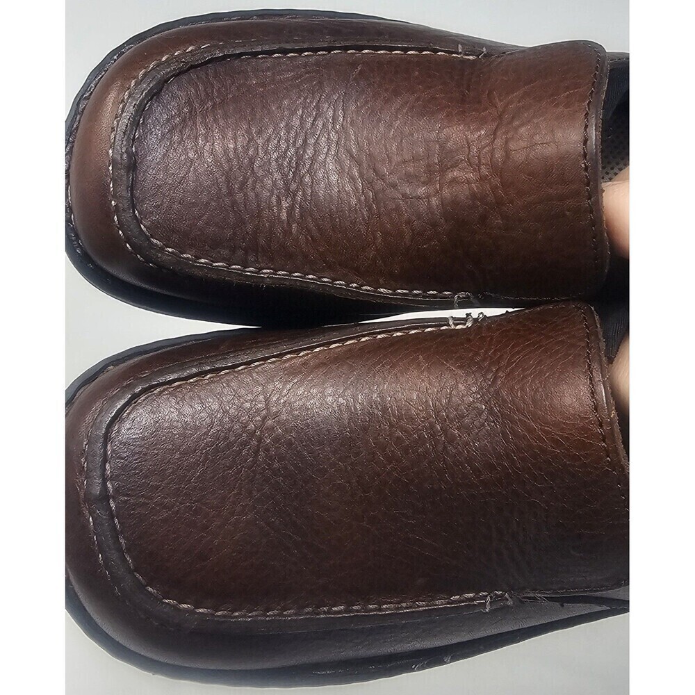 Wolverine Women's Brown Dana Mock Toe Slip-On Briar Shoes 6242 Leather Size 6.5M - Picture 3 of 13